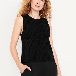 Old Navy Sleeveless Open Stitch Sweater Vest